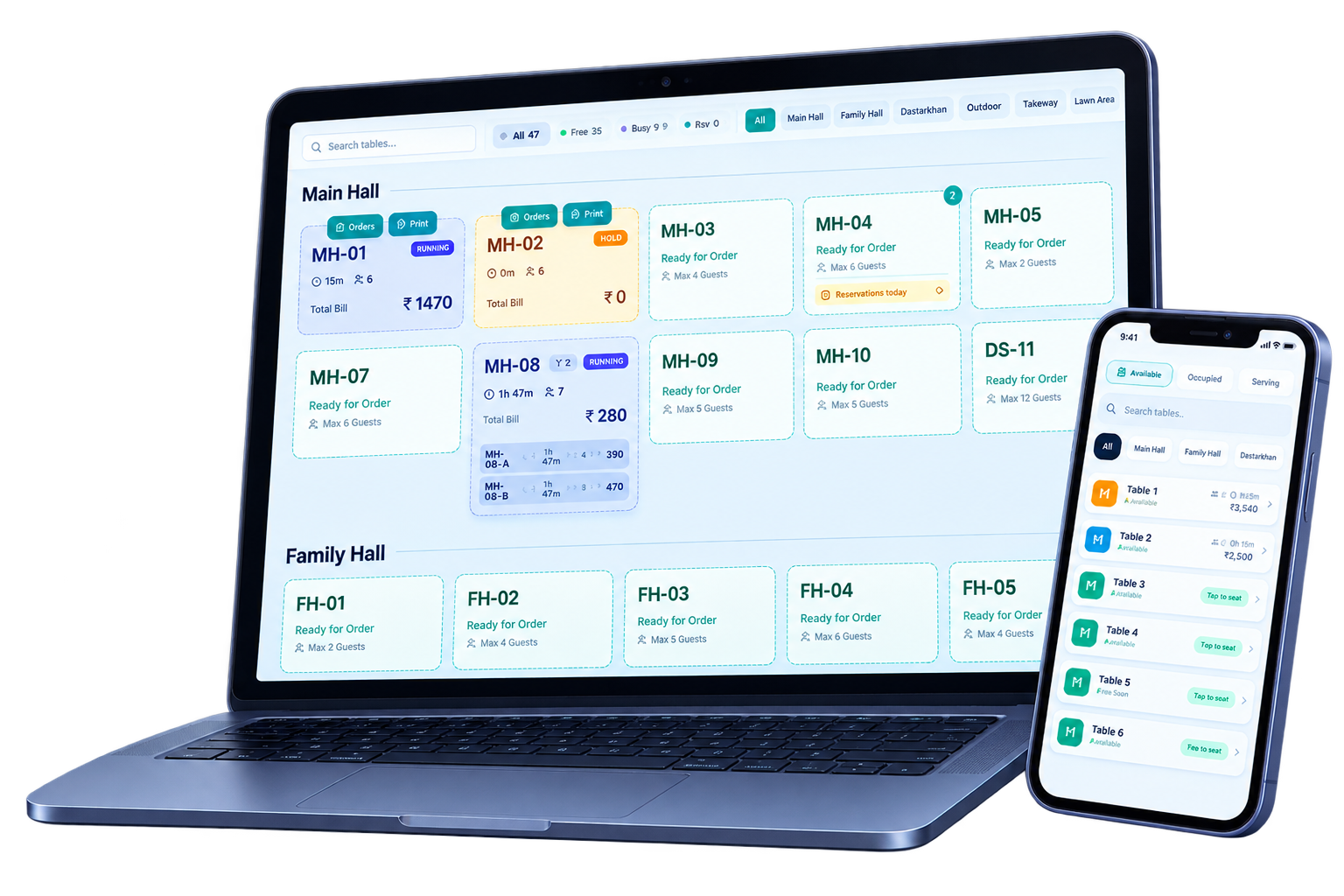 MaverickDine — Point of Sale